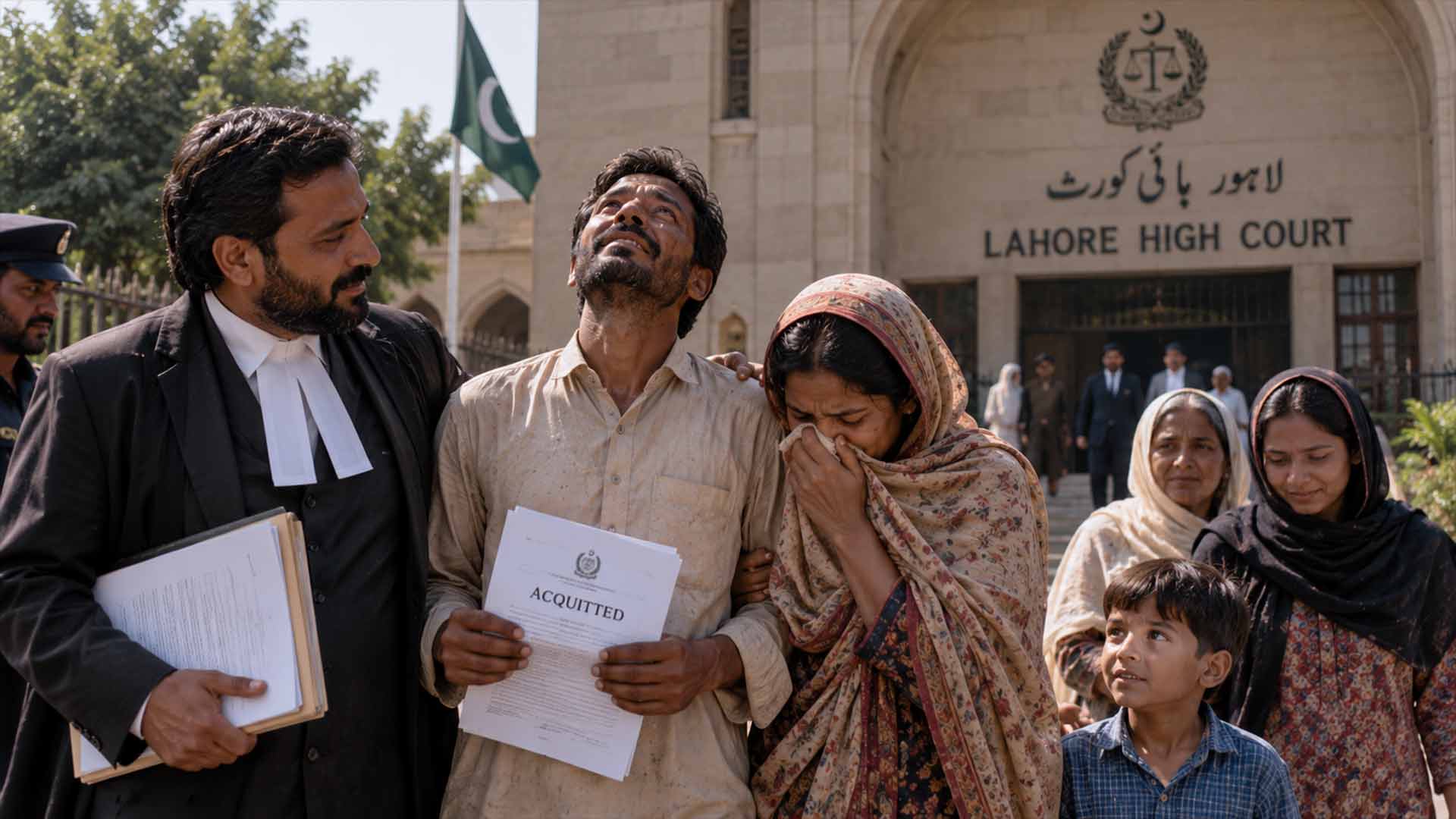 Rechterlijke uitspraak waarbij een veroordeling wegens godslastering in Pakistan wordt vernietigd – illustratieve afbeelding