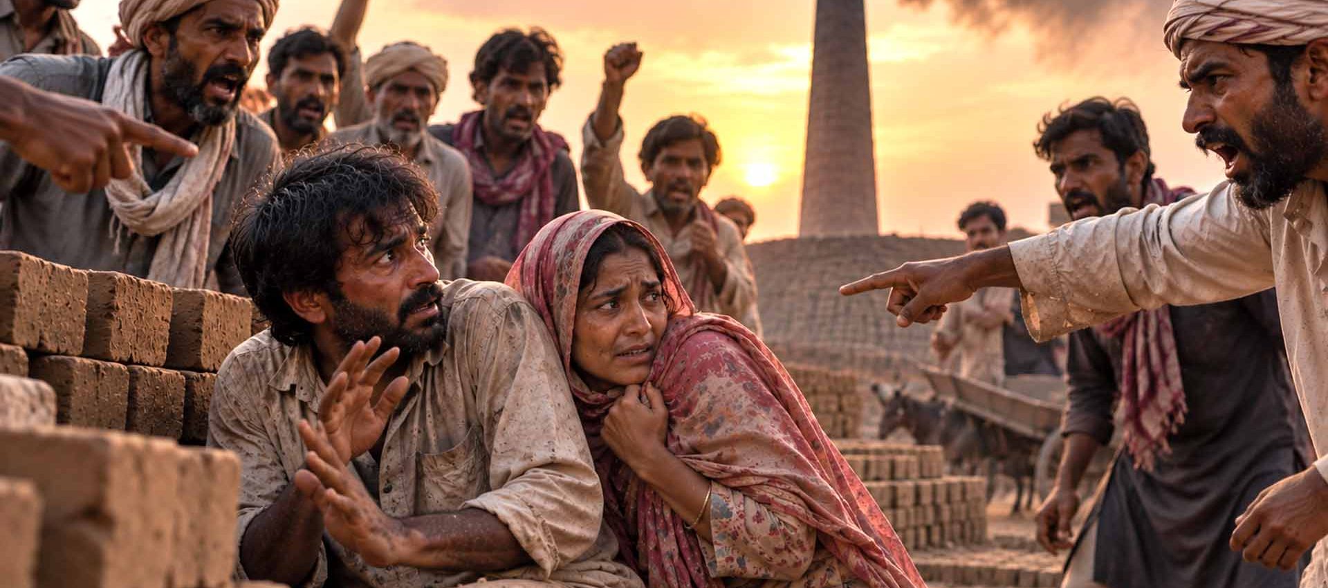 Christelijke steenovenarbeiders geconfronteerd met armoede en religieuze kwetsbaarheid in Pakistan – illustratieve afbeelding